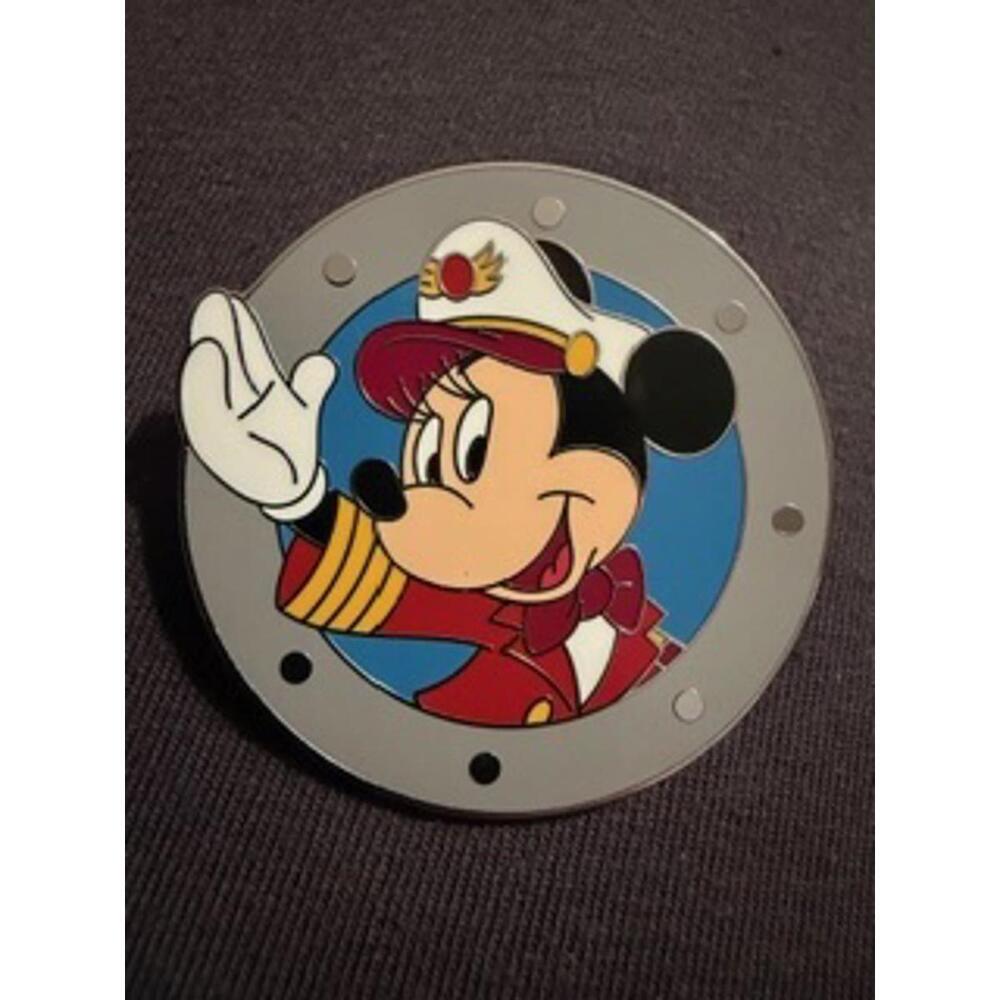 Disney Cruise Line Captain Mickey Mouse Enamel Pin